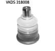 VKDS 318008 Giunto di supporto guida Mercedes W201 2.0 (201.023) 105CV 77kW 1988