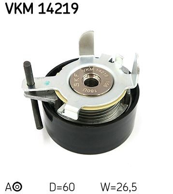 Great value for money - SKF Timing belt tensioner pulley VKM 14219