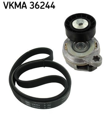 OEM-quality SKF VKMA 36244 V-Ribbed Belt Set