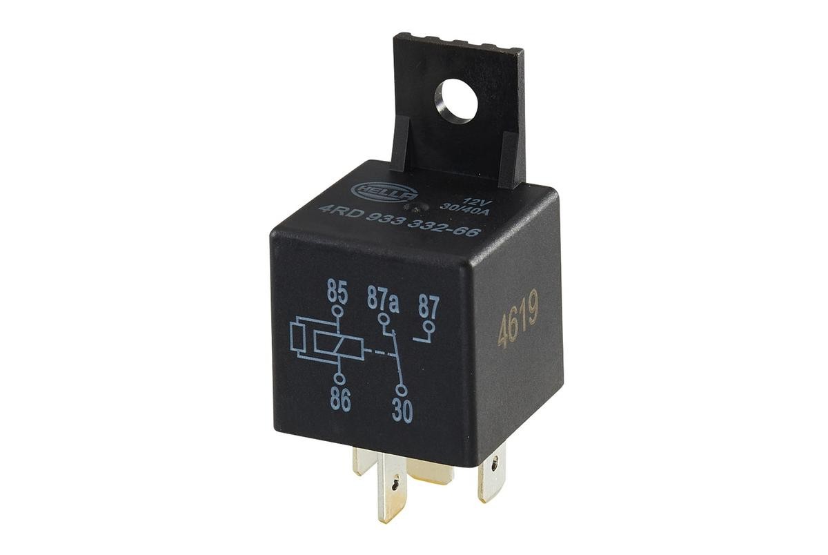 4RD 933 332-661 HELLA Multifunction relay MERCEDES-BENZ 30/40A, 5-pin connector
