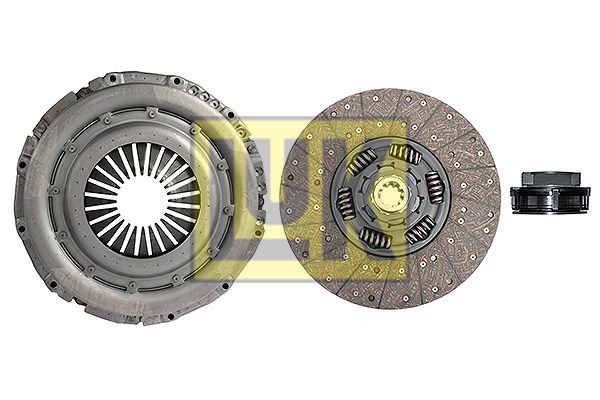 LuK with clutch release bearing, with clutch disc, 362mm Ø: 362mm Clutch replacement kit 636 3052 00 buy