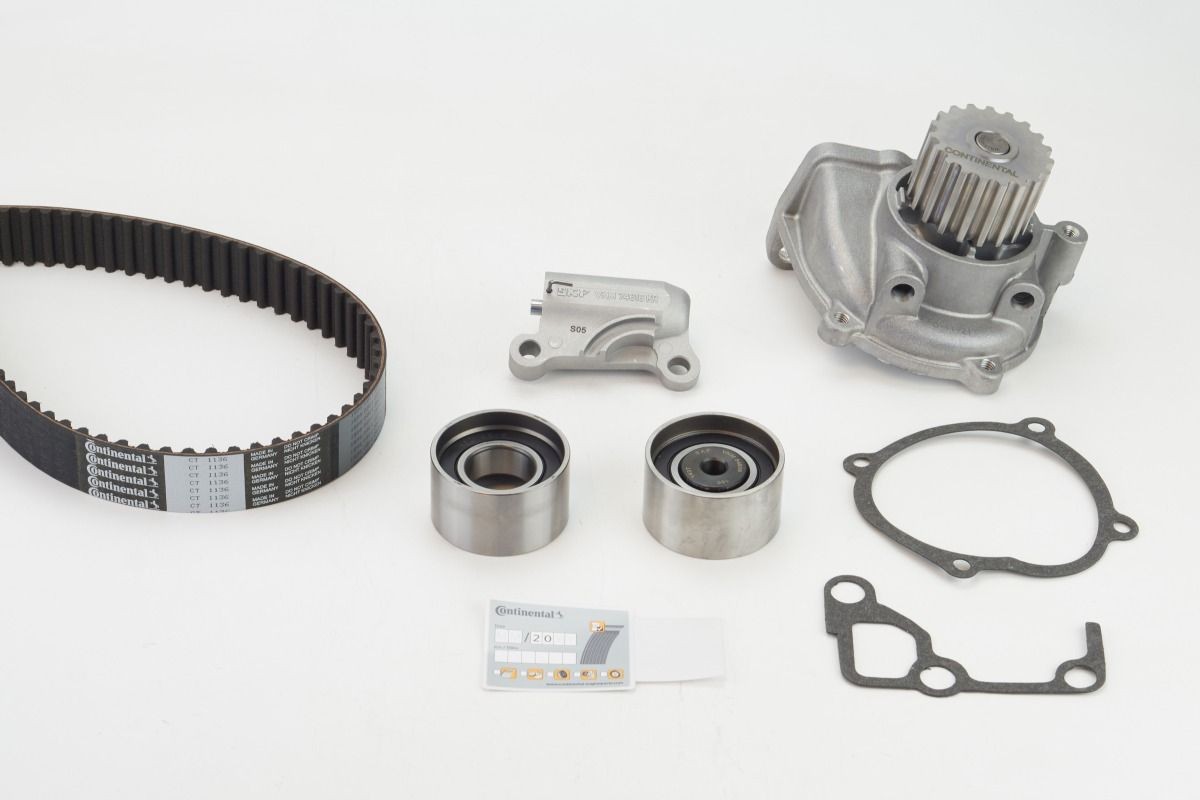 CONTITECH CT1136WP1 Water pump and timing belt kit MAZDA experience and price
