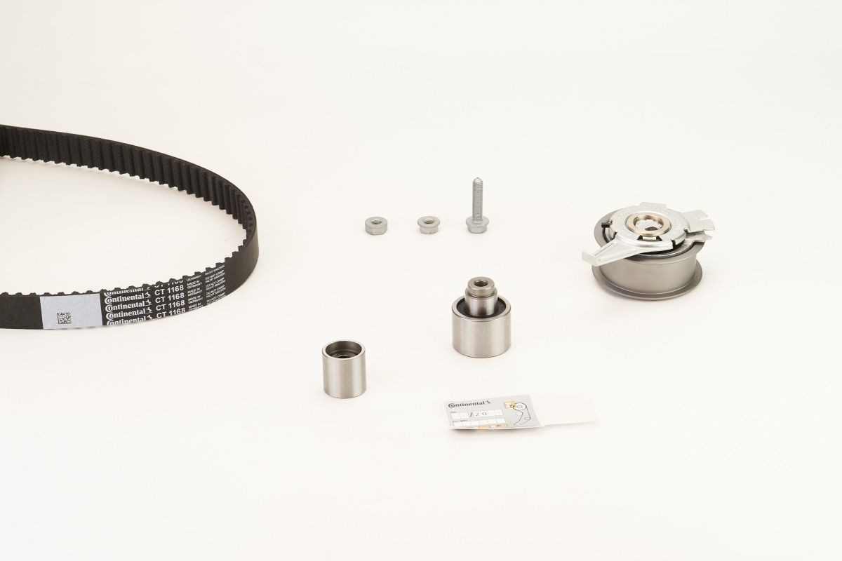 Volkswagen TIGUAN Cam belt kit 13670465 CONTITECH CT1168K5 online buy