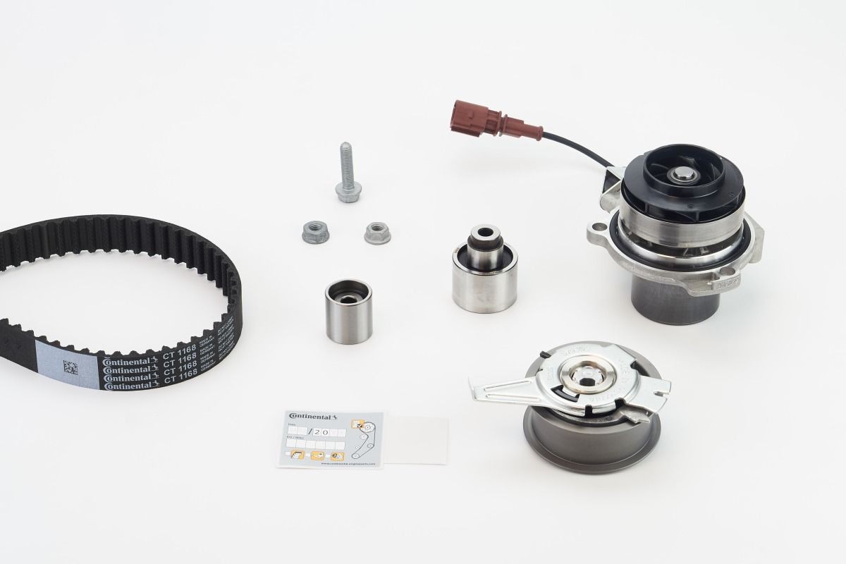Great value for money - CONTITECH Water pump and timing belt kit CT1168WP5