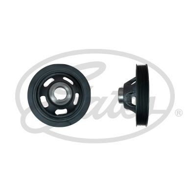 GATES TVD1159A Crankshaft pulley Ø: 175mm, with accessories