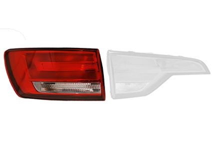 VAN WEZEL Left, Outer section, without bulb holder Tail light 0347931 buy