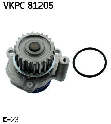 Audi A6 Engine water pump 1367166 SKF VKPC 81205 online buy