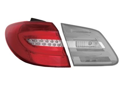 Tail light VAN WEZEL Left, Outer section, without bulb holder - 3054925