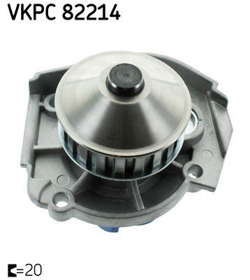 SKF Water pump for engine VKPC 82214