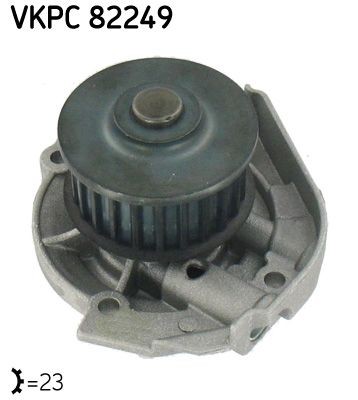 SKF Number of Teeth: 23, Cast Iron, for timing belt drive Water pumps VKPC 82249 buy