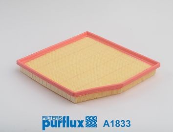 PURFLUX A1833 Air filter 32mm, 264mm, 285mm, Filter Insert