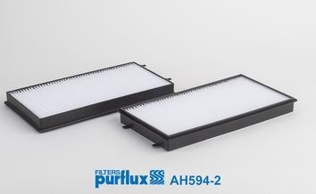 PURFLUX AH594-2 Pollen filter Pollen Filter, 324 mm x 173 mm x 30 mm