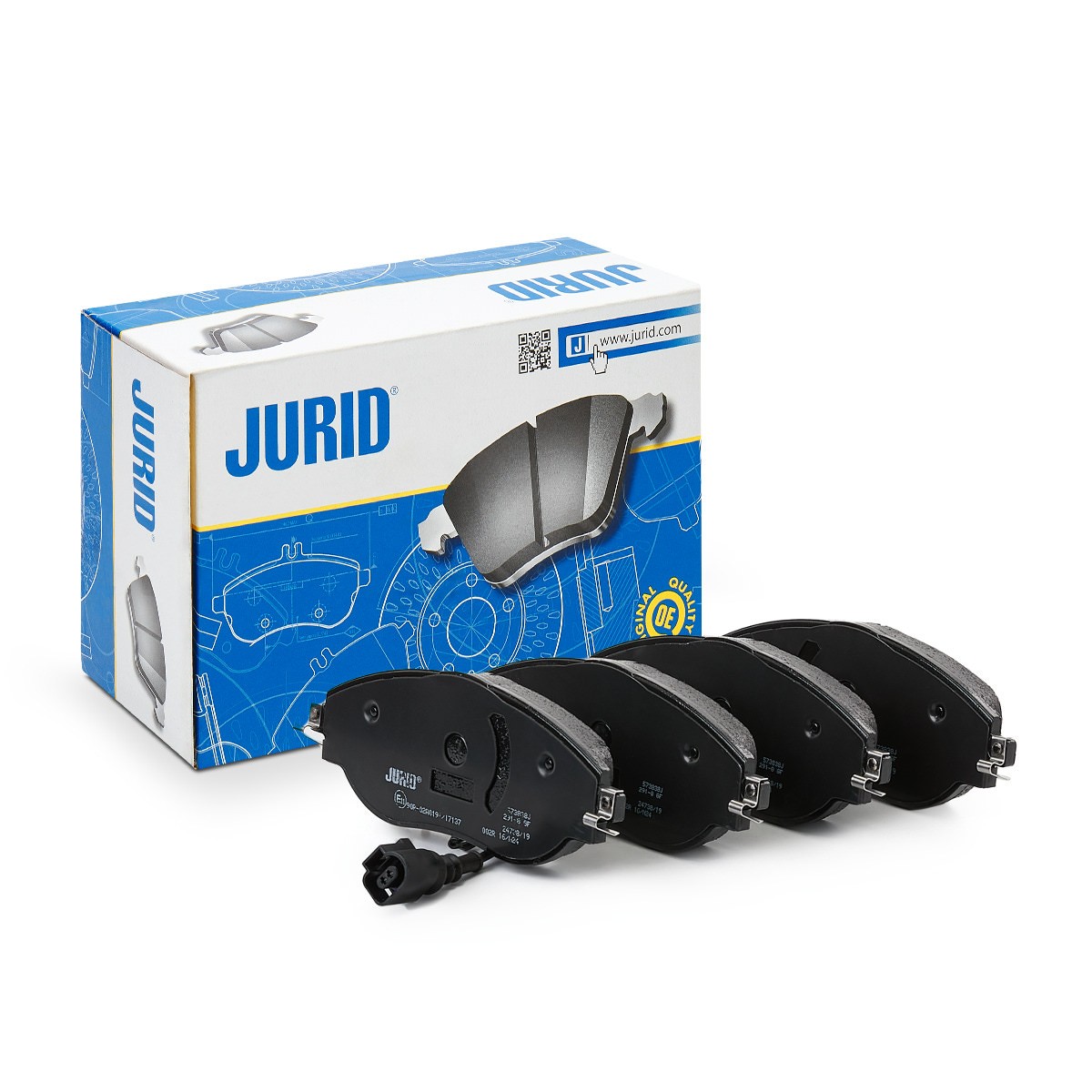 OEM-quality JURID 573838J Disc pads