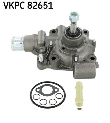 SKF VKPC 82651 Water pump with gaskets/seals, for v-ribbed belt use