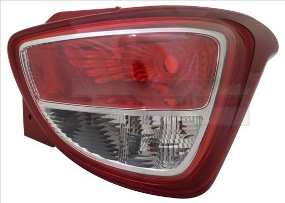 11-12627-01-2 TYC Tail lights HYUNDAI Right, without bulb holder