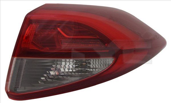 11-6853-16-2 TYC Tail lights HYUNDAI Right, Outer section, LED, with bulb holder