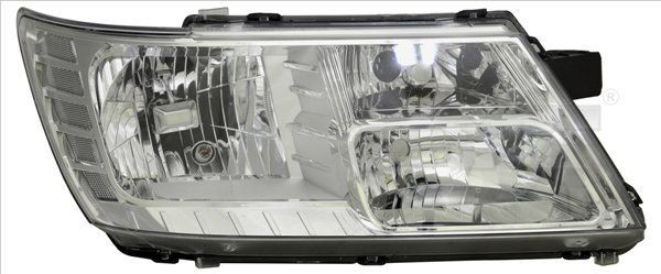 TYC 20-12806-05-9 Headlight Left, H11/HB3, for right-hand traffic, with electric motor