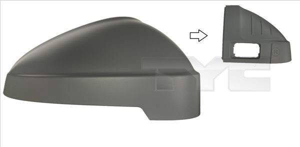 Abdeckung, Außenspiegel für Audi A4 B9 Avant links und rechts
