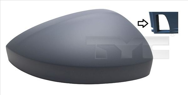 TYC 337-0291-2 Cover, outside mirror VW TIGUAN 2012 in original quality