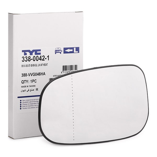 ALKAR 6432310 Spiegelglas, Außenspiegel rechts für Volvo XC40 536 ▷ AUTODOC  Preis und Erfahrung