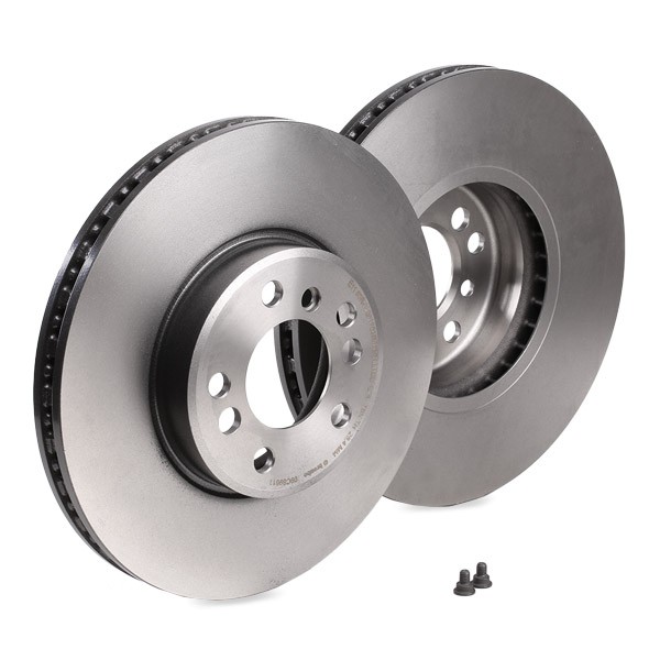 BREMBO 09.C896.11 Brake rotor 332x30mm, 5, internally vented, Coated, High-carbon