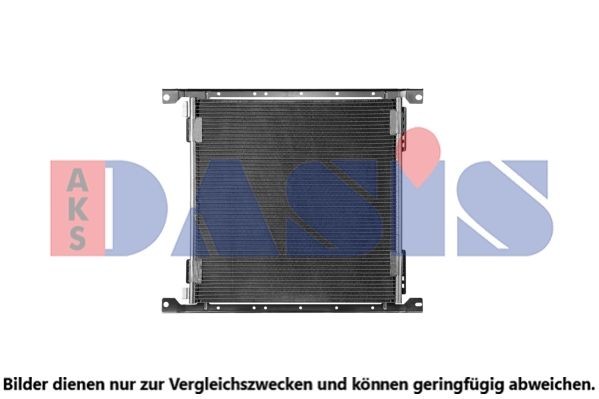 AKS DASIS 132012X Klimakondensator für MERCEDES-BENZ AXOR LKW in Original Qualität