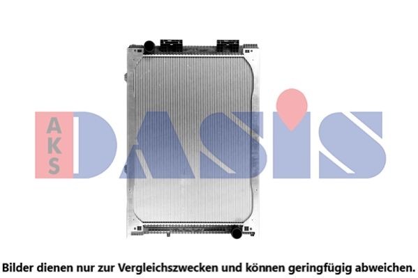 AKS DASIS 260003X Kühler, Motorkühlung für MAN F 2000 LKW in Original Qualität