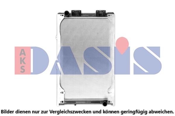 AKS DASIS 260140X Kühler, Motorkühlung für MAN F 2000 LKW in Original Qualität