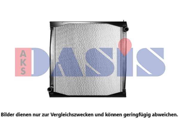 AKS DASIS 270070X Kühler, Motorkühlung für SCANIA 4 - series LKW in Original Qualität