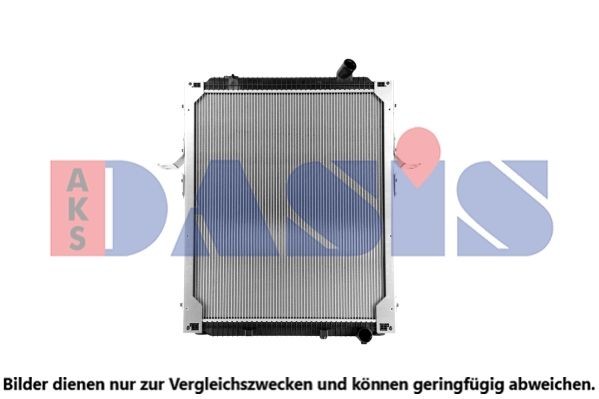 AKS DASIS 390033X Engine radiator 5001868516