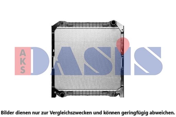 AKS DASIS 400540X Kühler, Motorkühlung für IVECO EuroCargo I-III LKW in Original Qualität