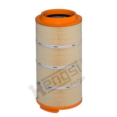 HENGST FILTER E1568L Air filter 520mm, 245mm, Filter Insert