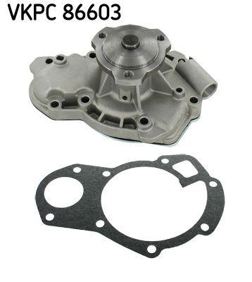 SKF VKPC 86603 Water pump with gaskets/seals, Cast Iron, for v-belt use