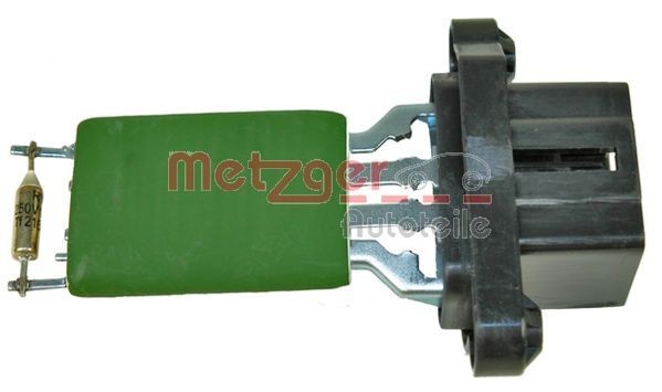 METZGER Voltage: 12V, Number of pins: 4-pin connector Resistor, interior blower 0917335 buy