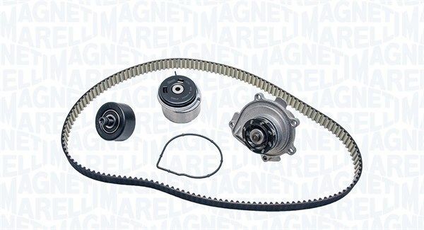 Great value for money - MAGNETI MARELLI Water pump and timing belt kit 341406350001