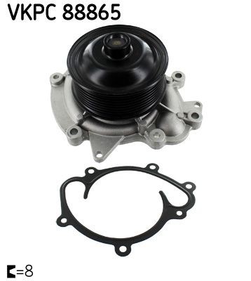 Mercedes VITO Engine water pump 1367496 SKF VKPC 88865 online buy