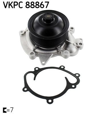 SKF VKPC 88867 Mercedes-Benz VITO 2018 Coolant pump
