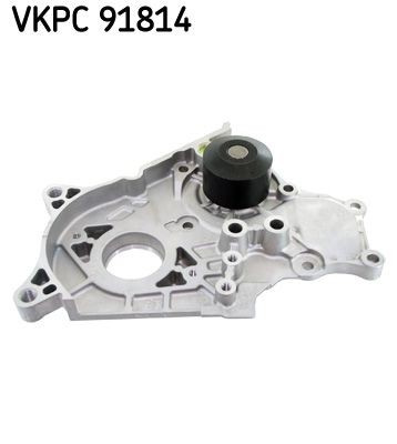 SKF VKPC 91814 Water pump with gaskets/seals, with studs, Metal, for gear drive