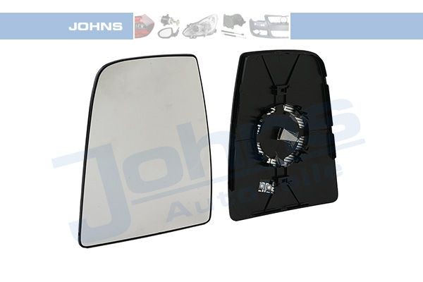 JOHNS 32 90 37-81 Wing mirror glass FORD TRANSIT 2008 in original quality