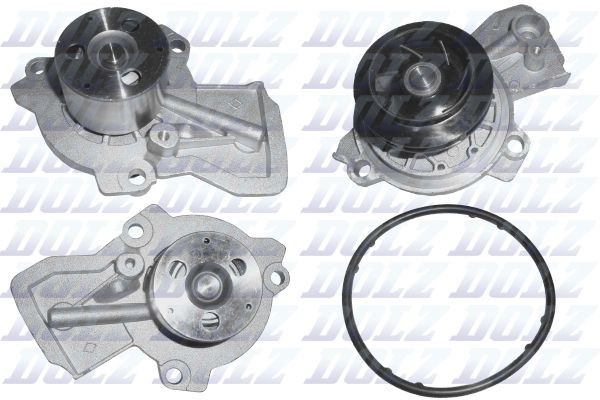 Volkswagen POLO Engine water pump 13677495 DOLZ A254 online buy