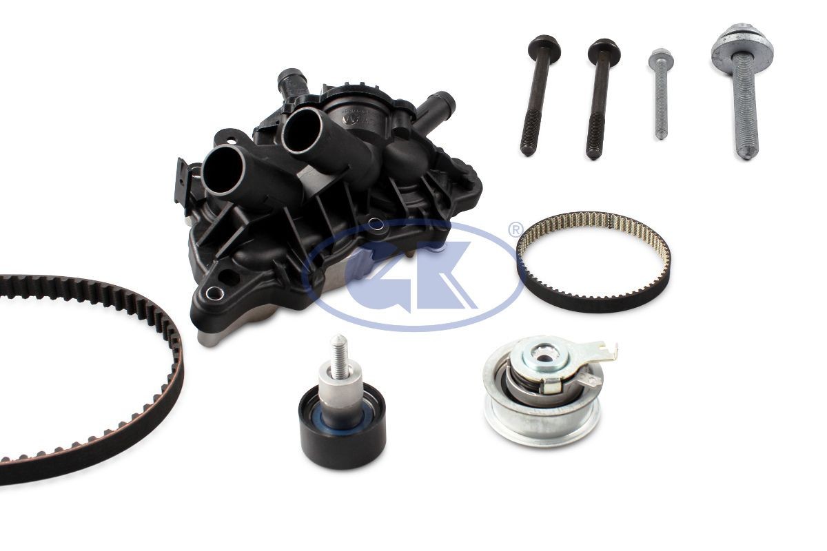 Volkswagen POLO Timing belt kit 13679037 GK K980322A online buy
