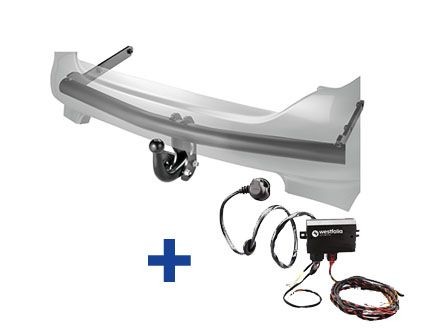 WESTFALIA Trailer tow hitch detachable and swivelling Audi A6 C7 new 305301900113
