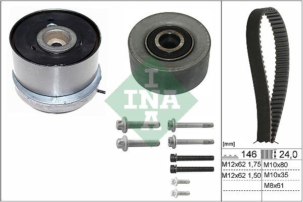 Opel INSIGNIA Timing belt kit INA 530 0724 10 cheap
