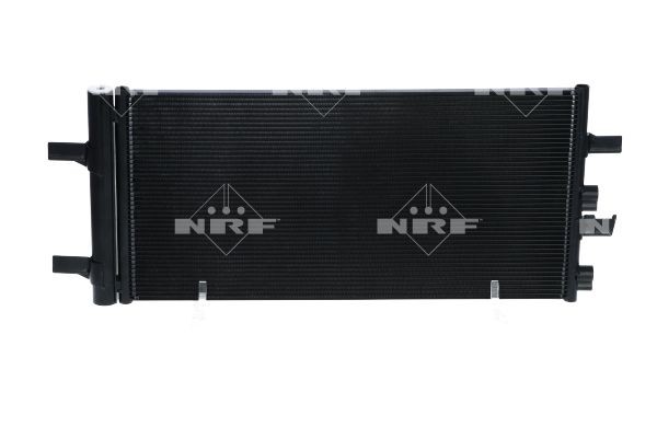 Great value for money - NRF Air conditioning condenser 350410