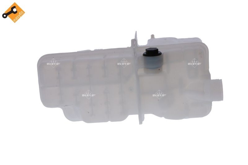 NRF 455021 Coolant expansion tank Capacity: 11l, without sensor, with cap