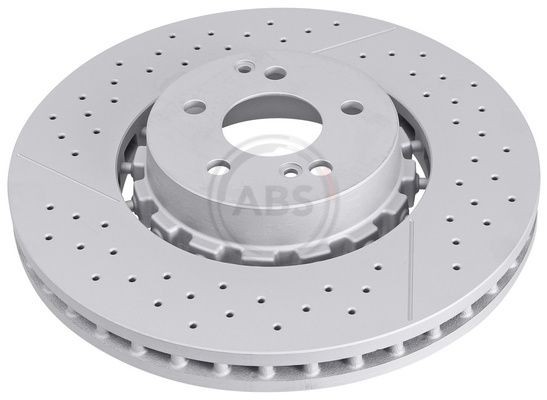 A.B.S. 18690 Brake disc 360x36mm, 5, slotted/perforated, two-part brake disc, Coated