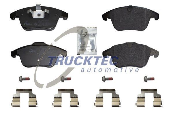 Original TRUCKTEC AUTOMOTIVE Brake pad kit 22.35.128 for FORD FOCUS