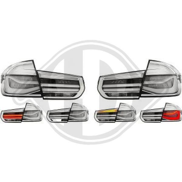 Great value for money - DIEDERICHS Combination Rearlight Set 1217991