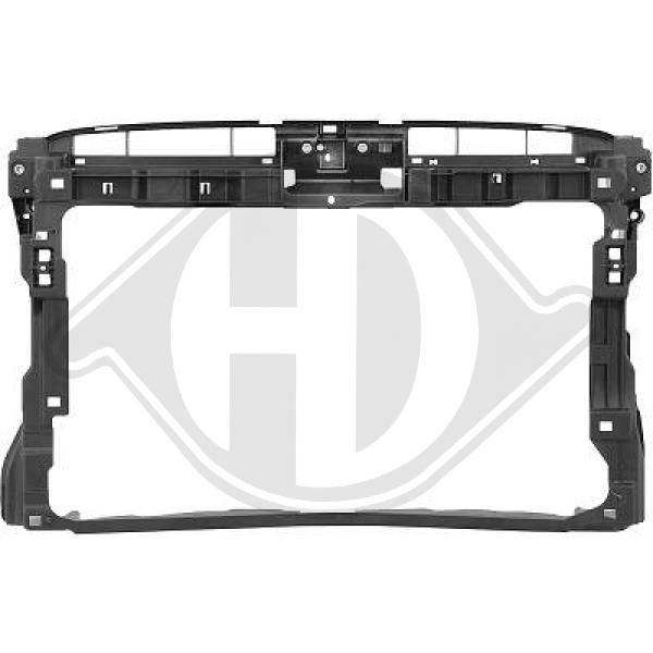 DIEDERICHS 2249004 VW PASSAT 2018 Radiator support frame