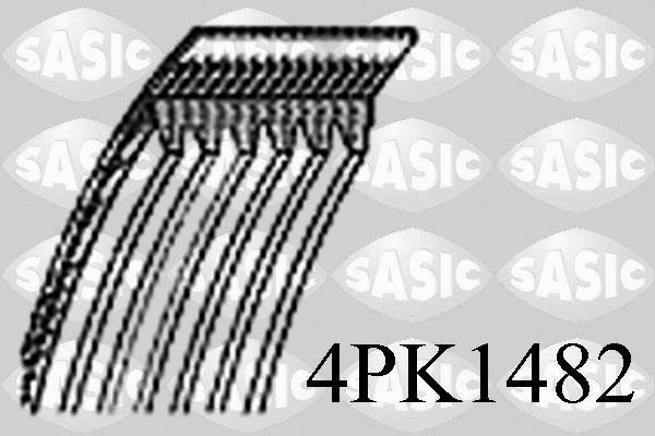 SASIC 4PK1482 Serpentine belt 1 057 840